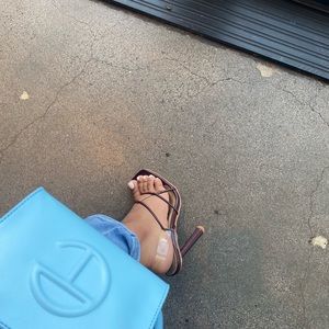 Brown Strappy Heels from EGO official